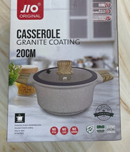 Load image into Gallery viewer, Casserole Granite Coating,  Gray (20CM)

