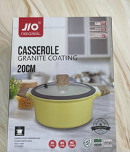 Load image into Gallery viewer, Casserole Granite Coating  Yellow (20CM)
