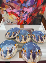 Load image into Gallery viewer, Beautiful Dancing Armenian Girls  Dessert Plate Set(6)
