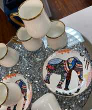 Load image into Gallery viewer, Elephant Design coffee cup set (6)
