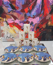 Load image into Gallery viewer, Beautiful Dancing Armenian Coffee cups (140ml)
