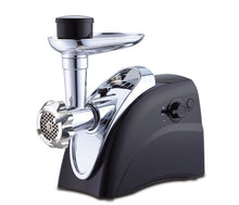 Load image into Gallery viewer, Electric Meat Grinder &amp; Sausage Stuffer, Black
