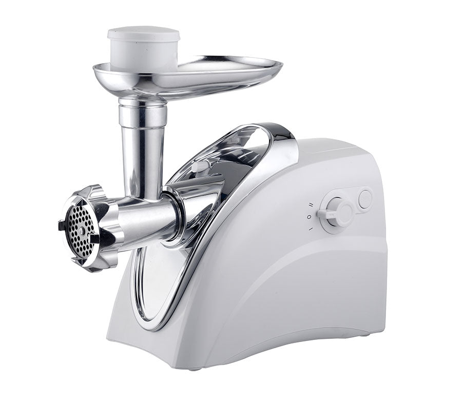 400W Electric Meat Grinder & Sausage Stuffer, White