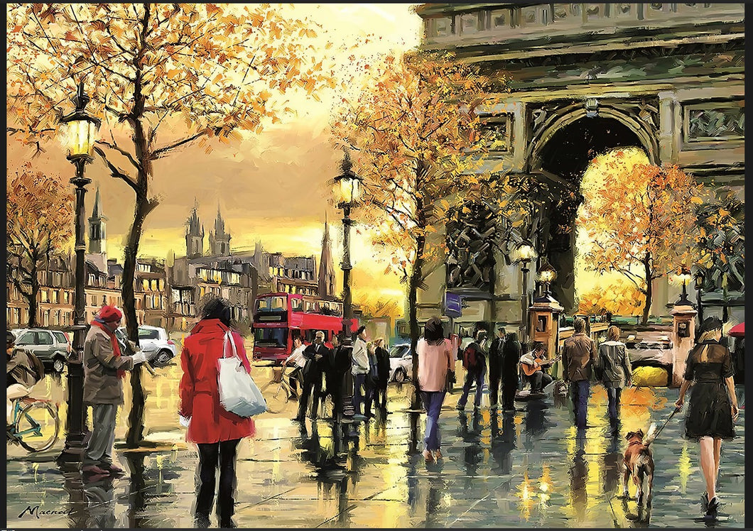 Paris Arc De Triomphe  canvas