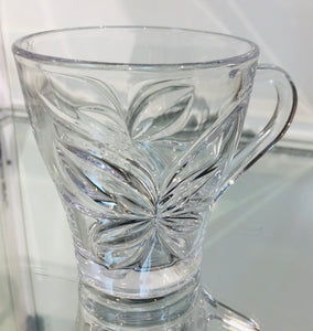 Glass Tea Cup Set of 6 (G2)
