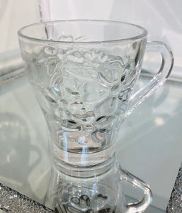 Glass Tea Cup Set of 6(L12)