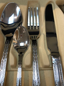 Shiny Stainless Steel Cutlery Set(84pc)