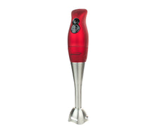 Load image into Gallery viewer, 2-Speed 200W Hand Blender, Red
