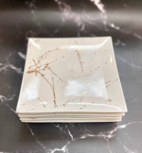 Load image into Gallery viewer, Desert Plates set(6 PC) Marble Design 8&quot;
