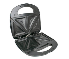 Load image into Gallery viewer, Non-Stick Compact Dual Sandwich Maker, Black
