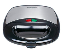 Load image into Gallery viewer, Non-Stick Compact Dual Sandwich Maker, Black
