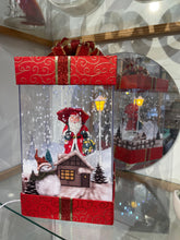 Load image into Gallery viewer, Snowing Santa Music Box (ST)
