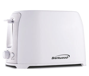 Cool Touch 2-Slice Extra Wide Slot Toaster, White