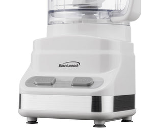 3 Cup Mini Food Processor, White