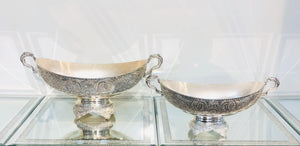 Silver Plated Bowl 2 Pieces  Set