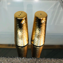 Load image into Gallery viewer, Gold Salt/Pepper Shakers
