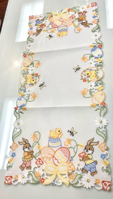 Easter Table Runner 72 Inches /16 Inches