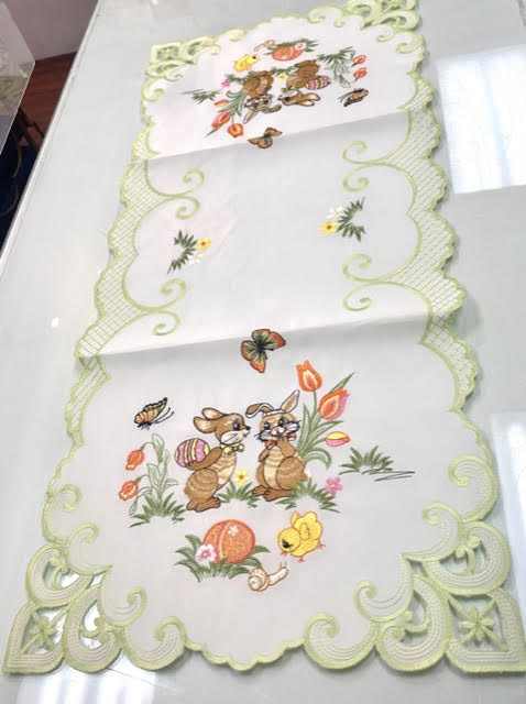 Easter Table Runner 36 Inches /16 Inches