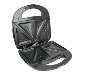 Non-Stick Compact Dual Sandwich Maker, Black