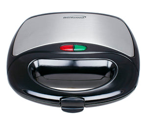 Non-Stick Compact Dual Sandwich Maker, Black