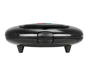 Non-Stick Compact Dual Sandwich Maker, Black