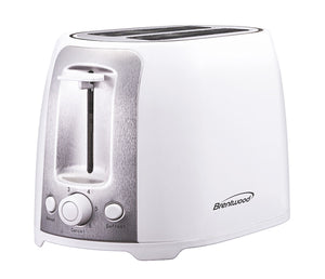 Cool Touch 2-Slice Extra Wide Slot Toaster, White